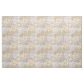 Tissu Rose de trait d'or sur un motif de texture crème (Fat Quarter)