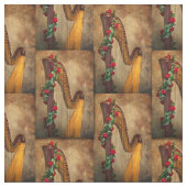 Tissu rose d'harpe (Échantillon)