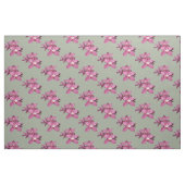 Tissu rose d'orchidées (Fat Quarter)