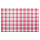 Tissu rose et blanc de pastèque de guingan de (Yard)