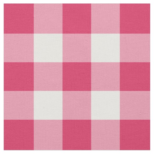 Tissu rose et blanc de pastèque de guingan de (Fermer)