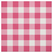 Tissu rose et blanc de pastèque de guingan de (Échantillon)