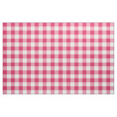 Tissu rose et blanc de pastèque de guingan de (Fat Quarter)