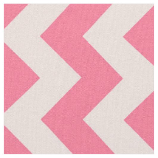 Tissu rose et blanc de rayure de Chevron (Fermer)