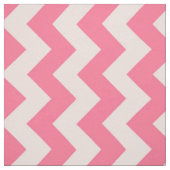 Tissu rose et blanc de rayure de Chevron (Échantillon)
