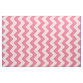 Tissu rose et blanc de rayure de Chevron (Fat Quarter)