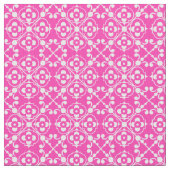 Tissu Rose et blanc Joli Motif (fermé)