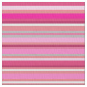 Tissu rose et blanc rayé, (fermé)