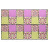 Tissu Rose et chaux, patchwork (Fat Quarter)