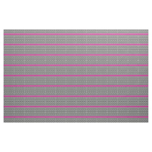 Tissu Rose et noir (Yard)