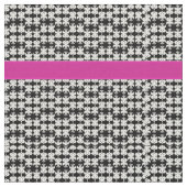 Tissu Rose et noir (Fermer)