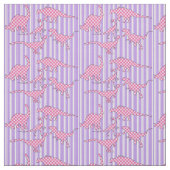 Tissu rose et pourpre de dinosaure (Échantillon)