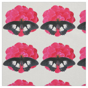 Tissu Rose et Swallowtail