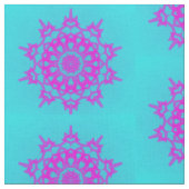 Tissu rose Flacé de neige (Fermer)