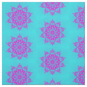 Tissu rose Flacé de neige (Échantillon)