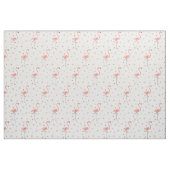 Tissu rose Flamant rose (Fat Quarter)