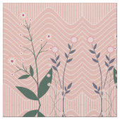 TISSU ROSE FLEURS (Fermer)