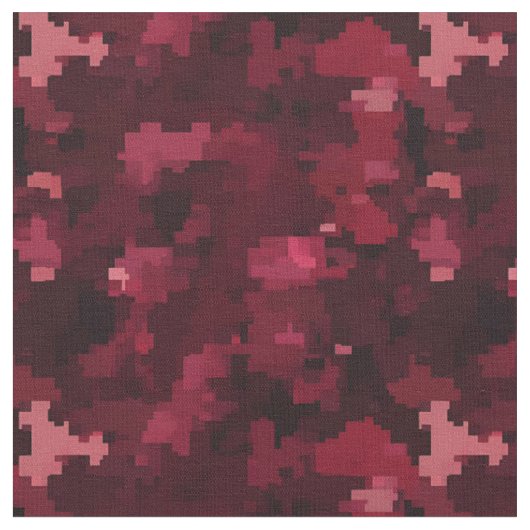 Tissu Rose foncé et bordeaux Abstrait (Fermer)