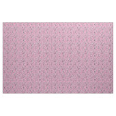 Tissu rose gris et noir abstrait (Yard)