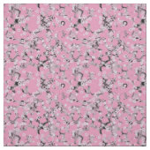 Tissu rose gris et noir abstrait (Échantillon)