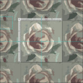 Tissu Rose grise du Texas (Carreau)