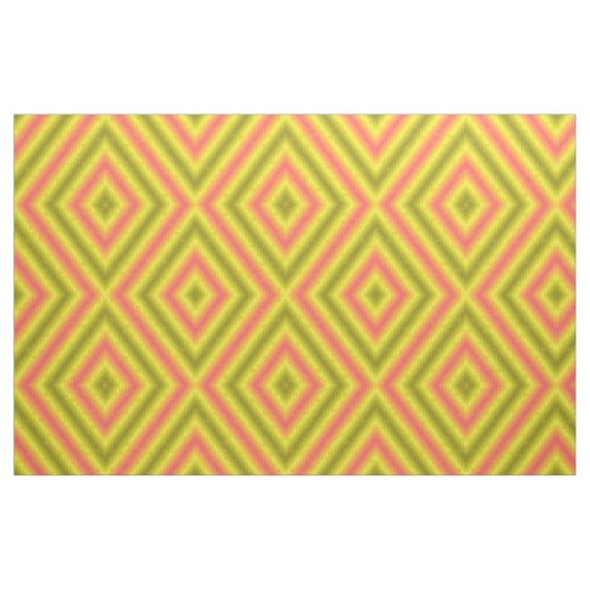 tissu rose jaune (Fat Quarter)
