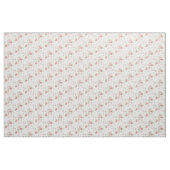 Tissu Rose minable floral (Yard)