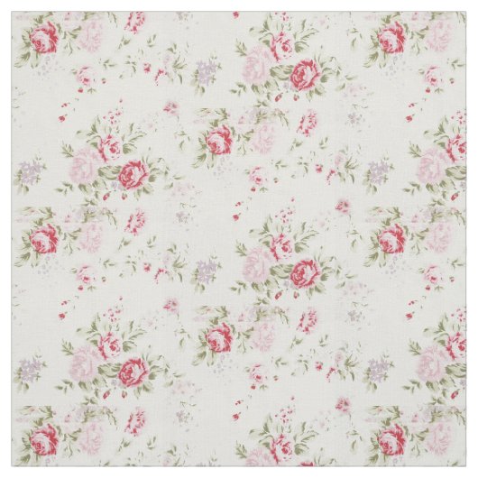 Tissu Rose minable floral (Échantillon)