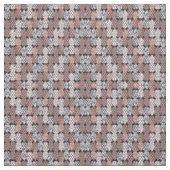 Tissu Rose moderne Parties scintillant or rose Ananas Mo (Échantillon)