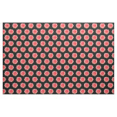 Tissu rose, Noir (Yard)