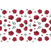 Tissu Rose Pattern Fabric (Carreau)