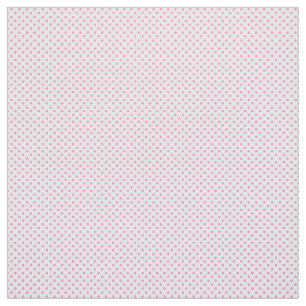 Tissu rose pointillé