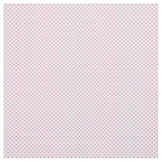 Tissu rose pointillé (Échantillon)