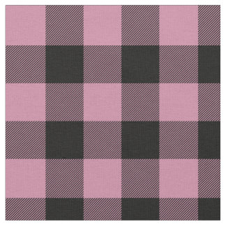 Tissu Rose poussiéreux et noir de buffle plaqué