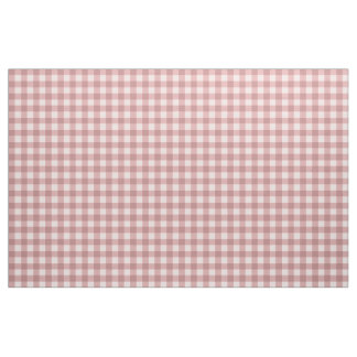 Tissu rose poussiéreux plaid en vichy esthétique preppy