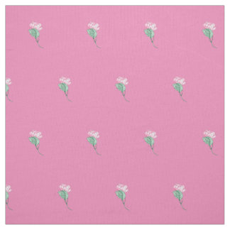 Tissu Rose rose