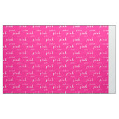 Tissu Rose Rose le plus rose (Yard)