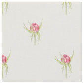 Tissu Rose Rose Rose Flower Drawing White (Fermer)