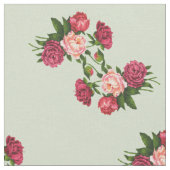 Tissu rose Roses (Fermer)
