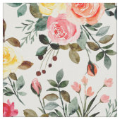 Tissu Rose rouge (Fermer)