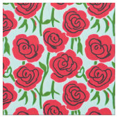 Tissu rose rouge brillant (fermé)