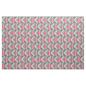 Tissu Rose sur gris (Yard)