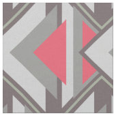 Tissu Rose sur gris (Fermer)