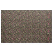 Tissu rose vert et abstrait charbon (Fat Quarter)