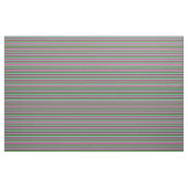 Tissu Rose, Vert Forêt, Vert Mer Clair, Blanc et Noir (Yard)