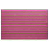 Tissu rose vif, maille d'or foncé, rayures (Yard)