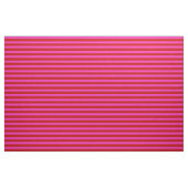 Tissu rose vif, rose vif, rayures (Yard)