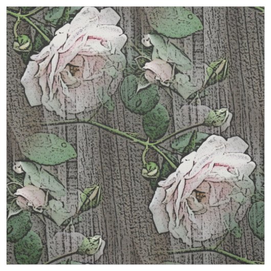 Tissu Roses (Échantillon)