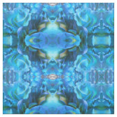 Tissu Roses bleus (Échantillon)