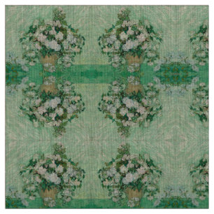 Tissu Roses - Bouquet de fleurs